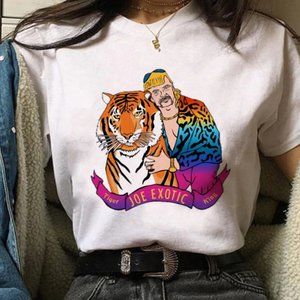 Joe Exotic T-Shirt Women Tiger King Summer